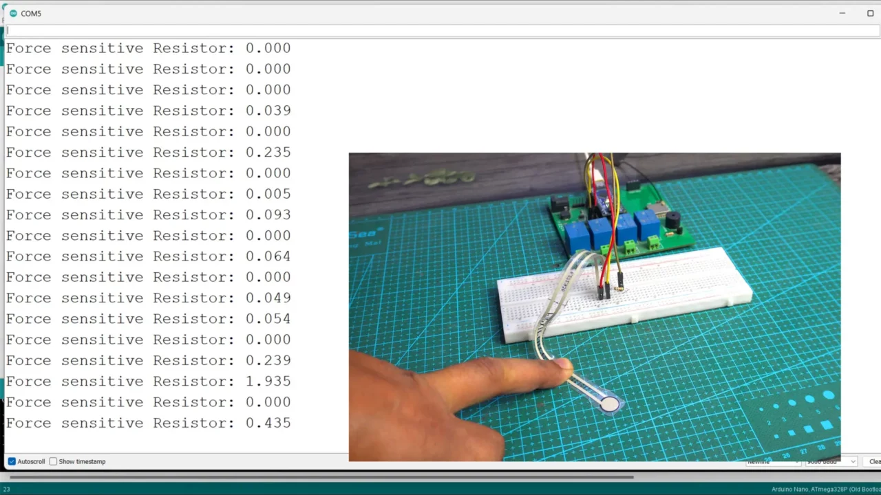 noise in Force Sensitive Resistor