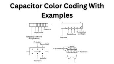 Capacitor Color Coding with examples