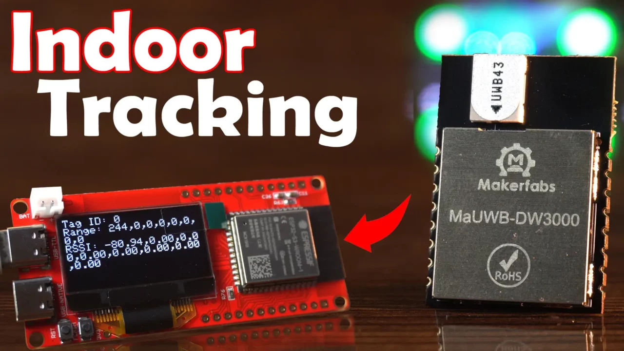 indoor tracking system with mauwb esp32s3 for high precision