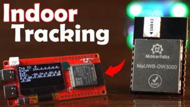 indoor tracking system with mauwb esp32s3 for high precision