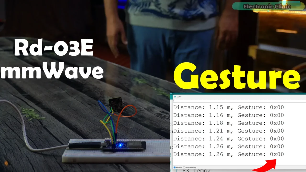 Rd-03E mmWave Human detection Sensor