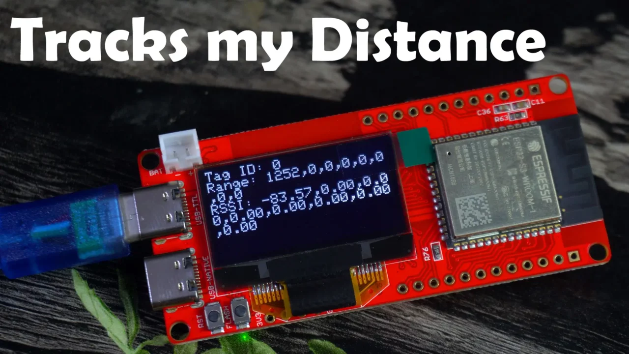 esp32 indoor tracking system