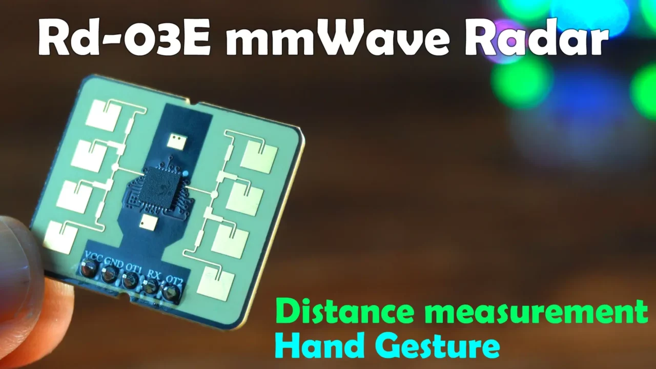 Rd-03E mmWave Human detection Sensor