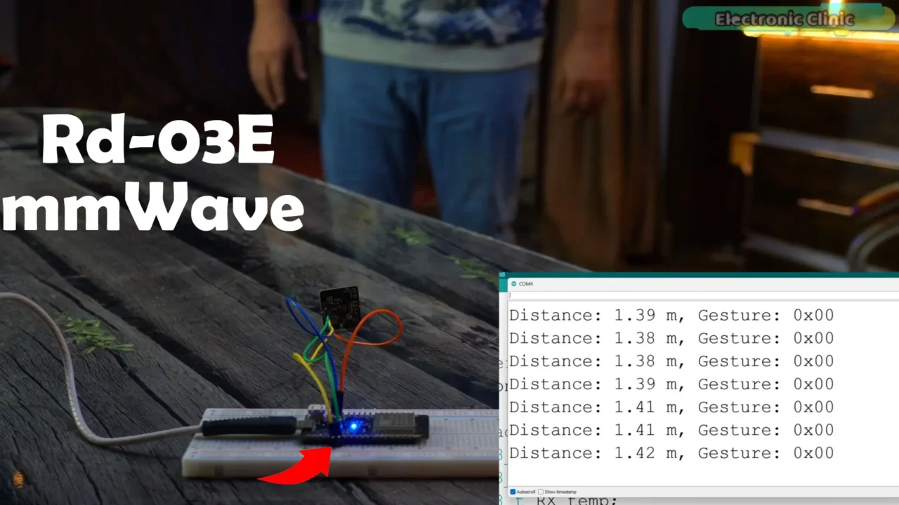 Rd-03E mmWave Human detection Sensor