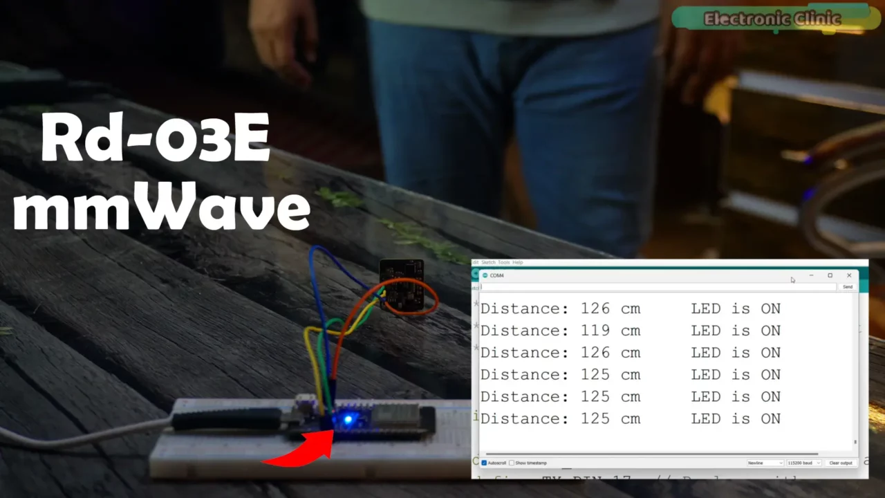 Rd-03E mmWave Human detection Sensor