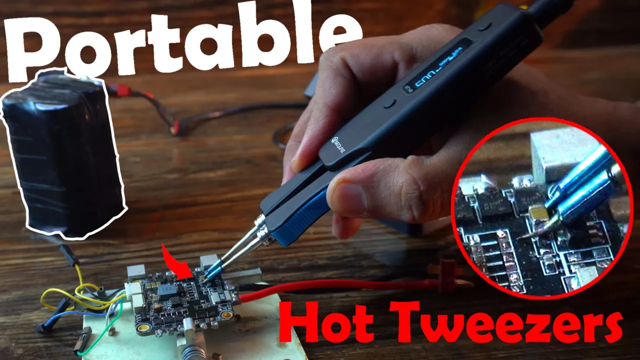 2 in 1 hot Sequre HT140 tweezers review