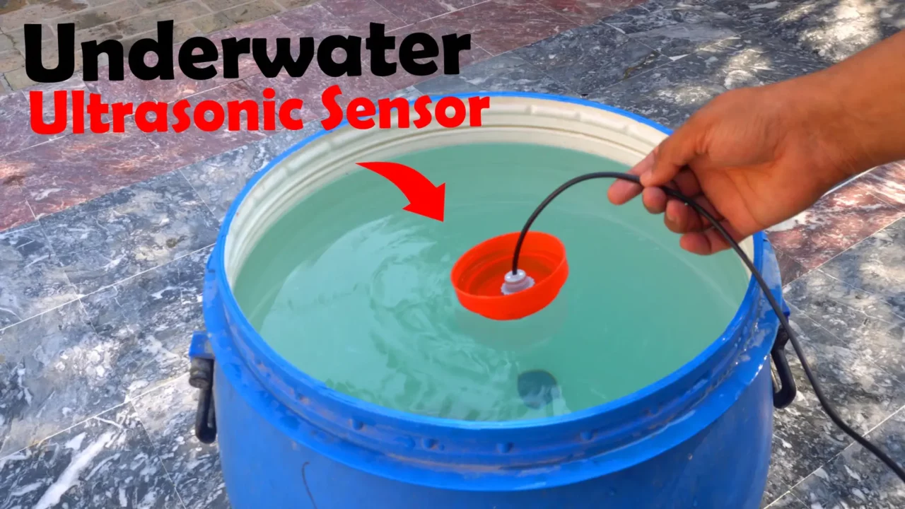 water drum depth monitoring using Underwater Ultrasonic Sensor