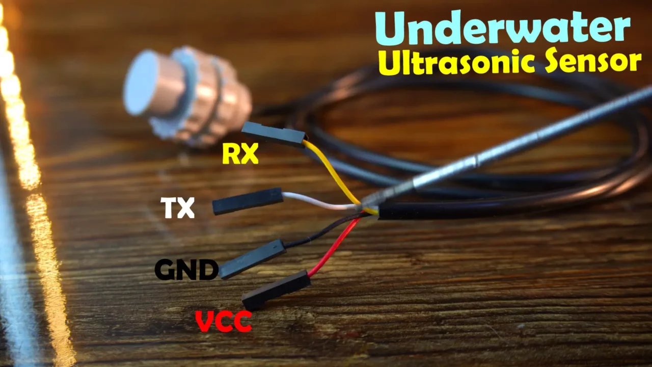 Underwater Ultrasonic Sensor wiring details