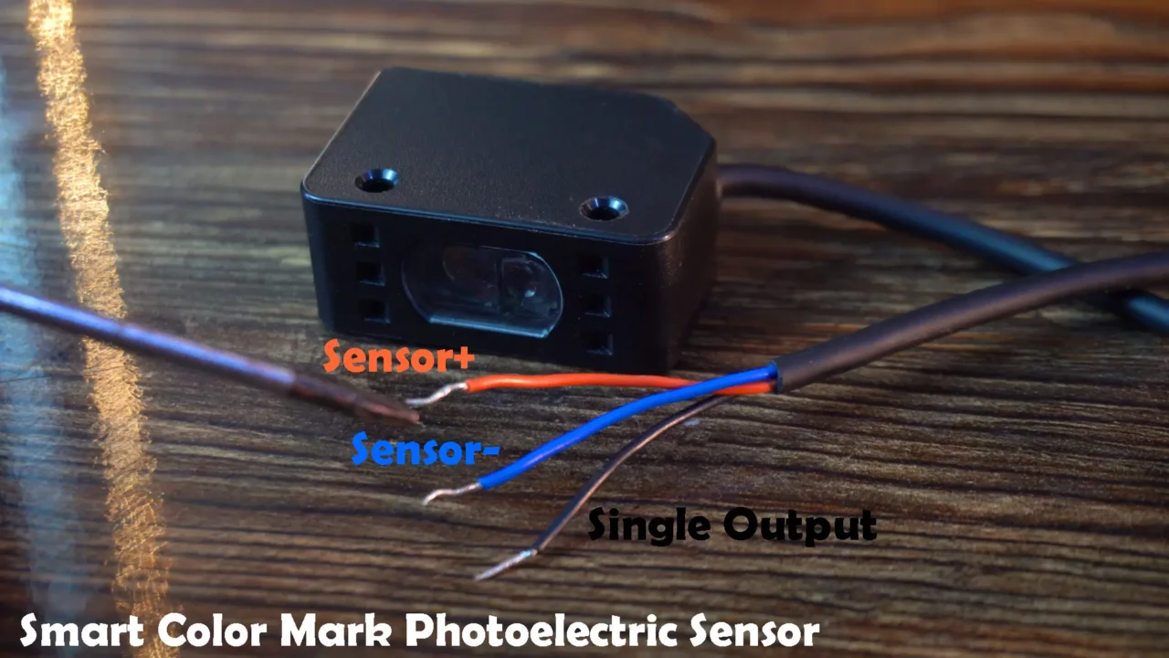 Smart Color Mark Photoelectric Sensor pins description
