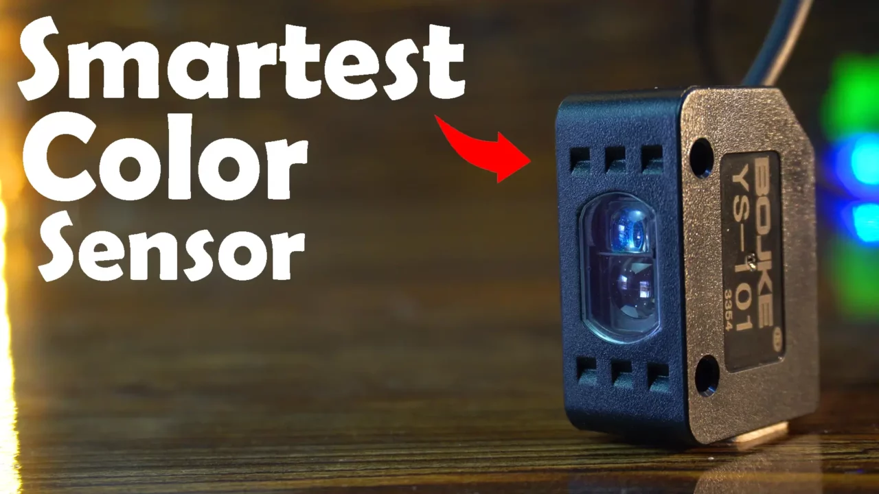 how to use Smart Color Mark Photoelectric Sensor with esp32