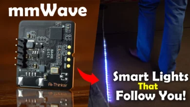 Smart Staircase Lighting with esp32 and mmwave sensor motion activated led strip