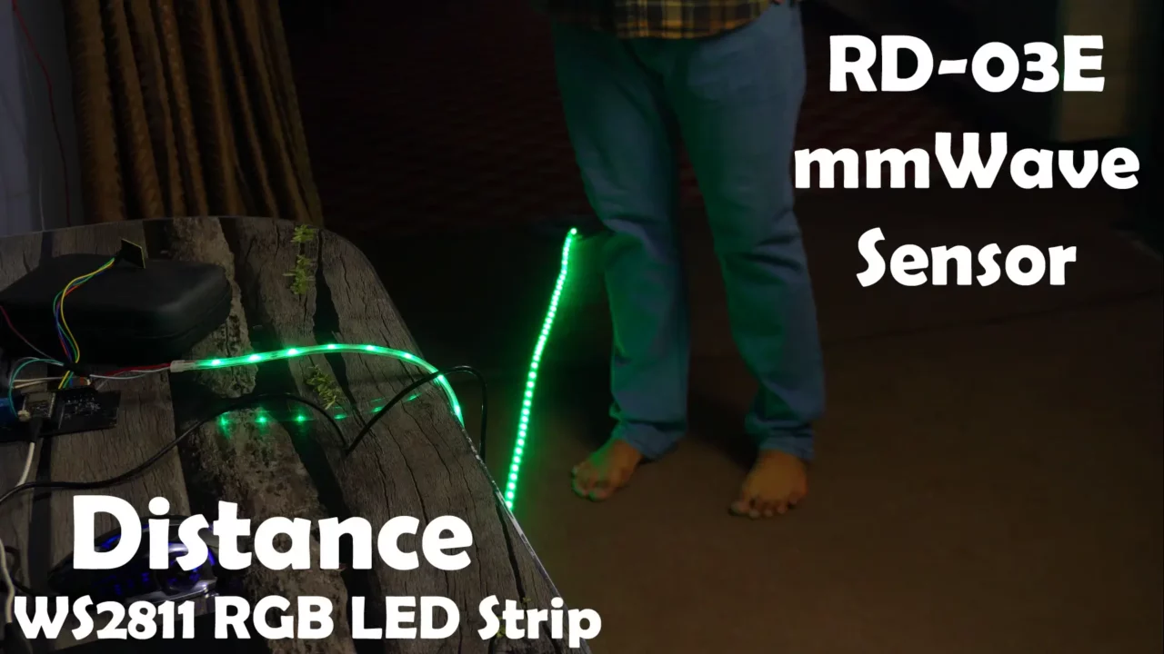 fully automated Smart Staircase Lighting using mmwave sensor