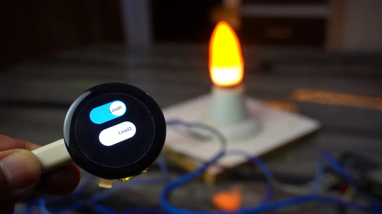 SmartWatch Home Automation light control using a smartwatch