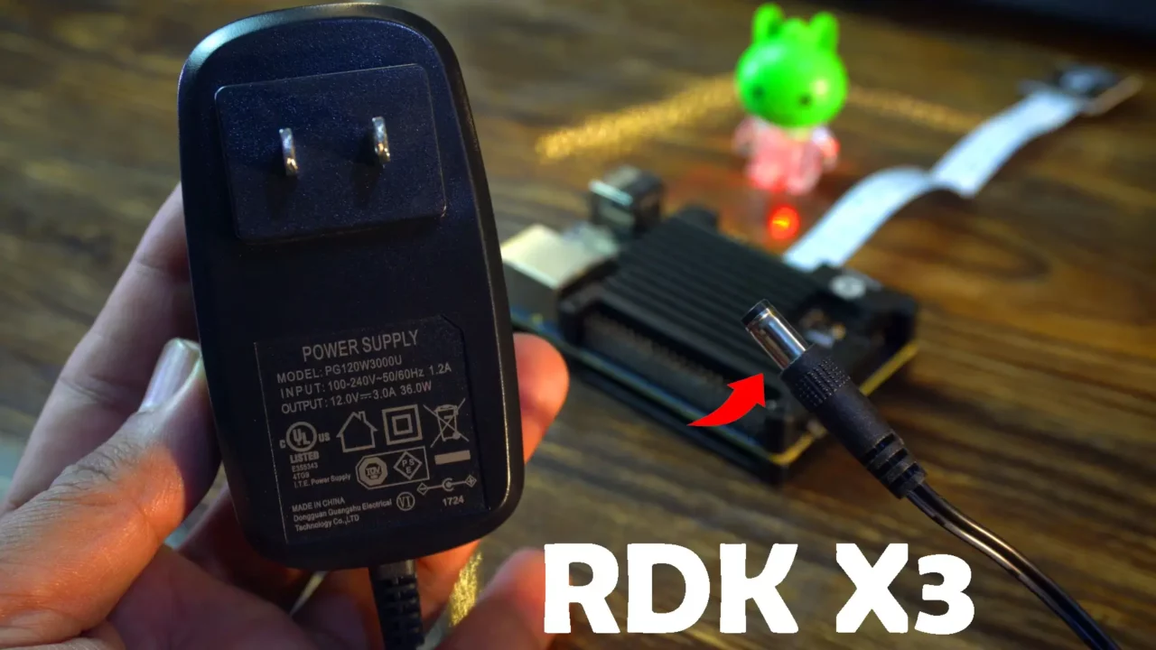 power supply for the RDK X3 development board