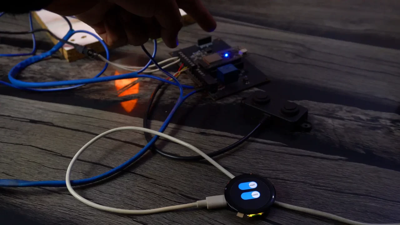 SmartWatch Home Automation controlling and monitoring
