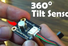 Digital 360° Tilt Sensor with esp32 and arduino