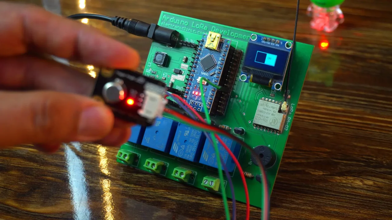 Digital 360° Tilt Sensor and arduino