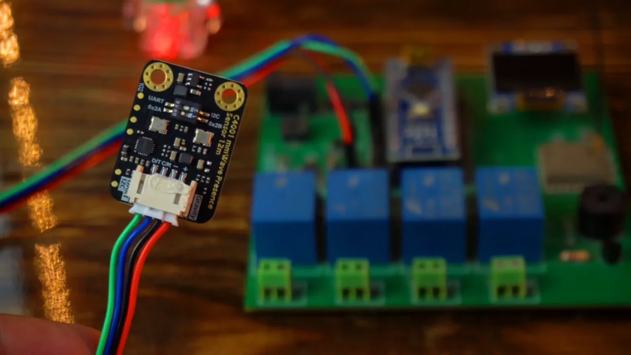 C4001 mmWave sensor interfacing with arduino