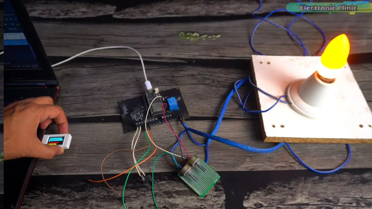 control a light using ESP32-S3 Geek