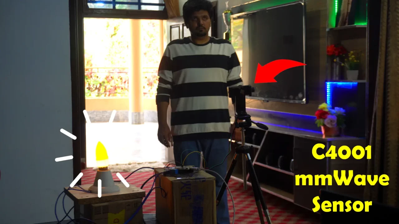 how to control a light using C4001 mmWave