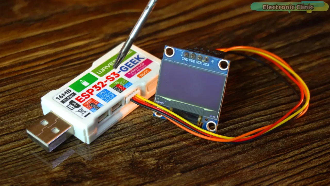 i2c sensor with ESP32-S3 Geek