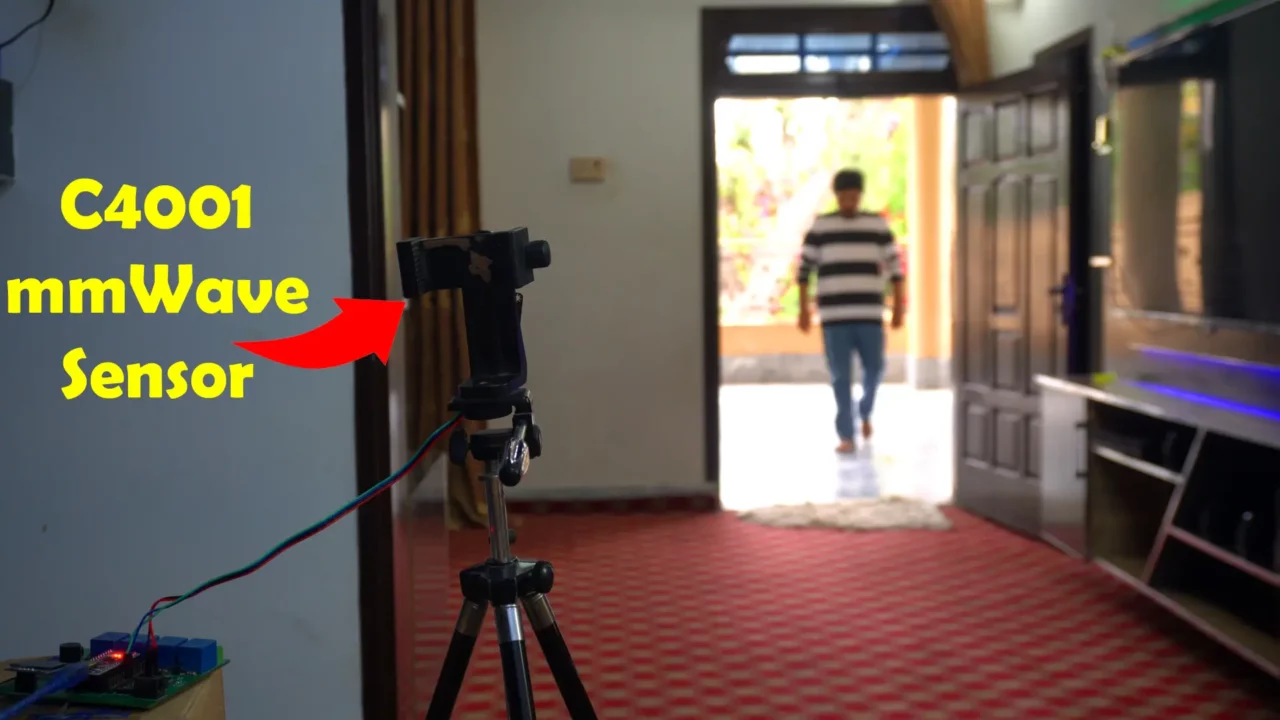 room security system using C4001 mmWave