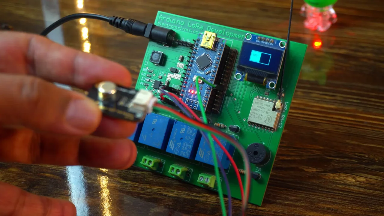 Digital 360° Tilt Sensor with arduino and ssd1306 oled