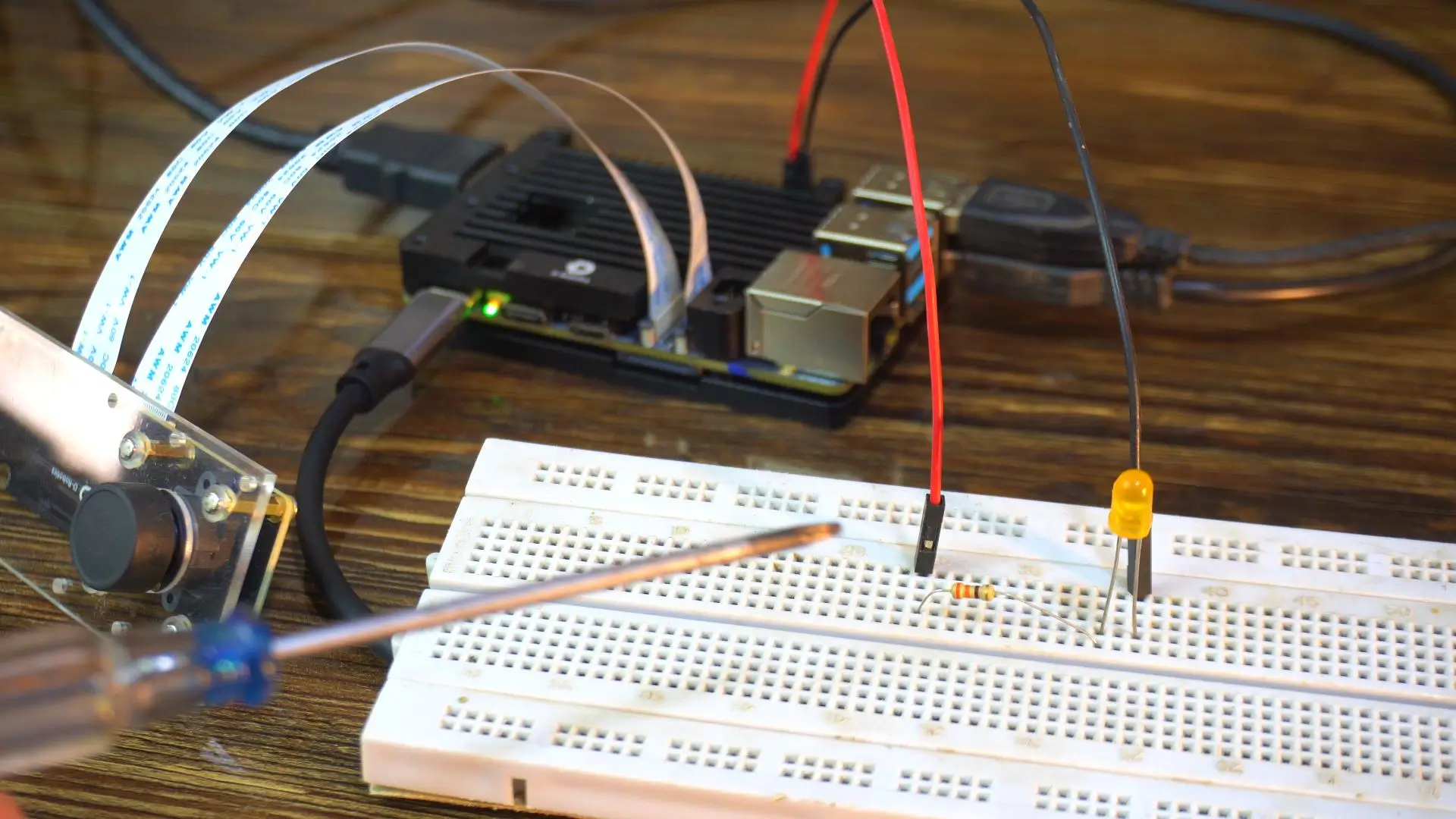 Controlling an LED with RDK X5 GPIO pins in rdk x5 programming tutorial