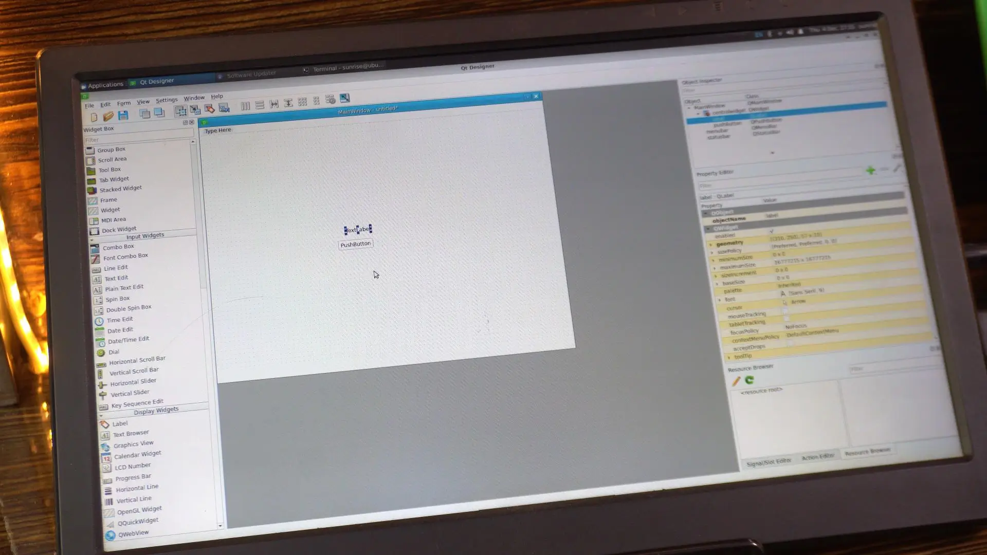 Building graphical interfaces with PyQt5 on RDK X5 in rdk x5 programming tutorial