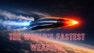 Advanced hypersonic weapons flying through the atmosphere at extreme speeds.