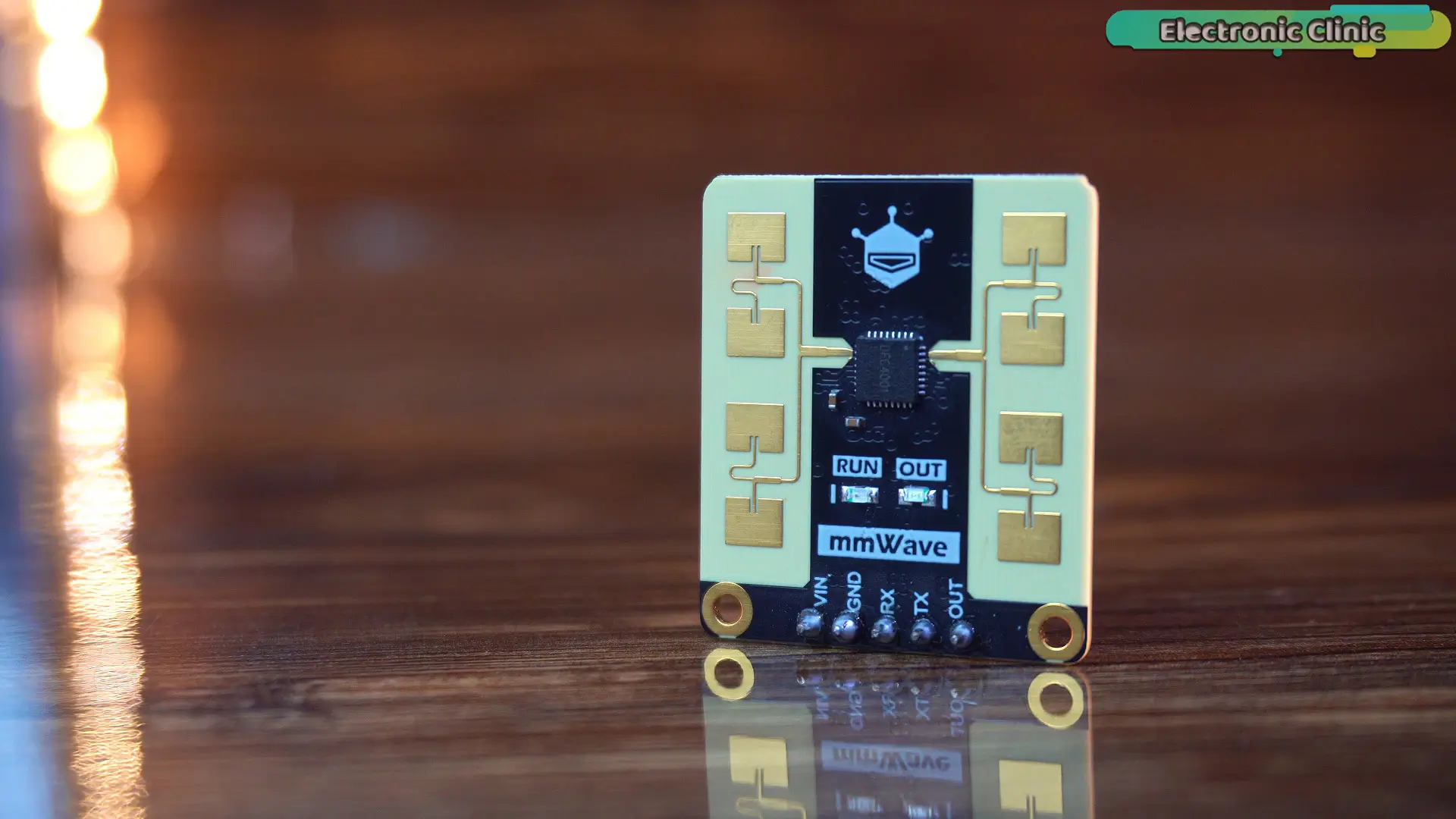 C4001 mmWave distance sensor for human presence detection