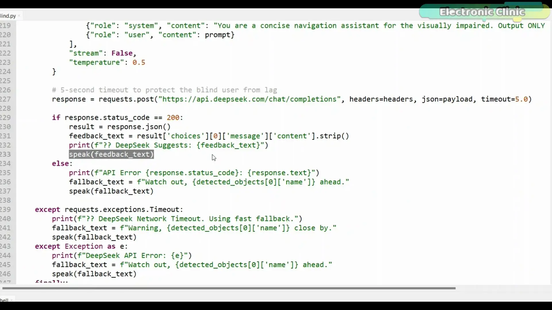 DeepSeek RDK X5 AI speech output and API response handling