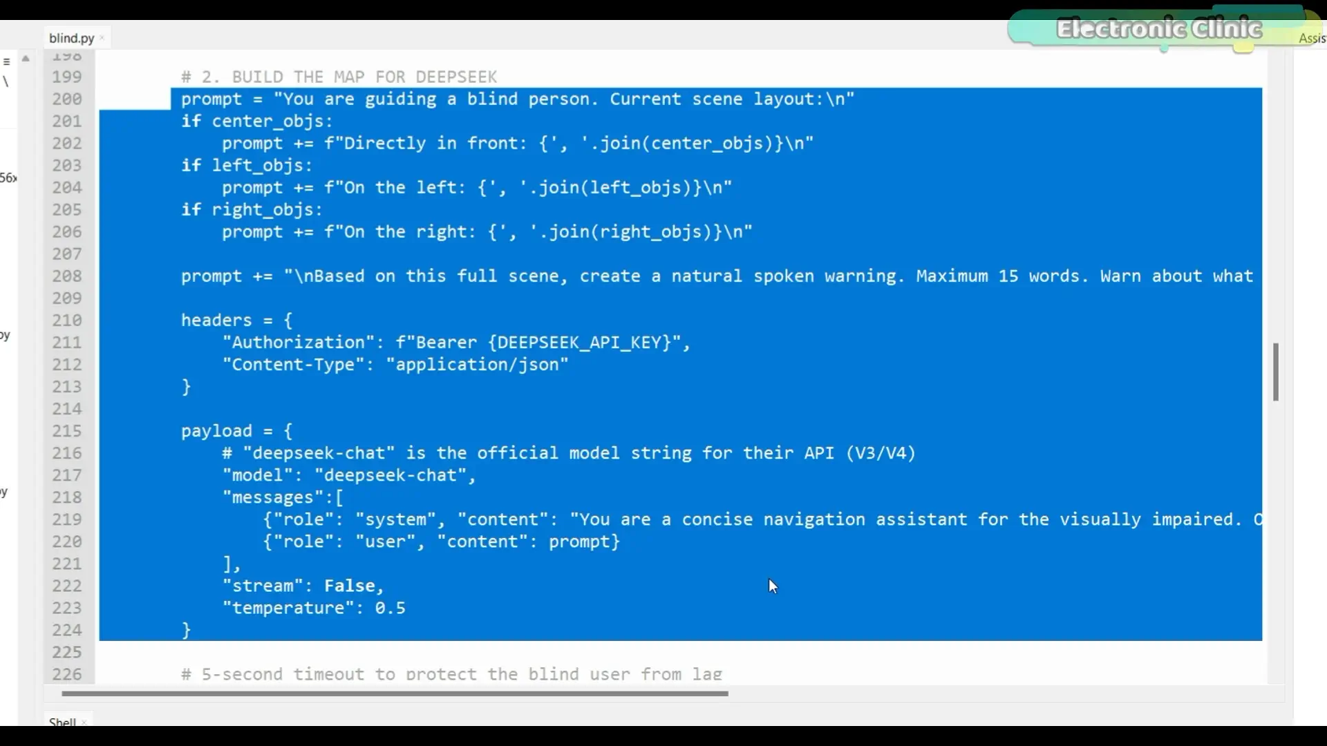 DeepSeek V4 prompt engineering and API integration using Python