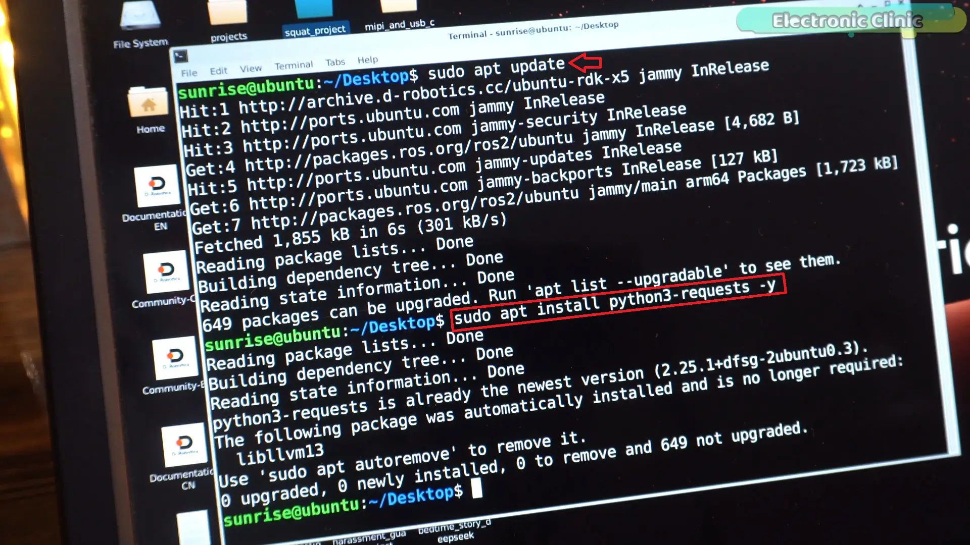 RDK X5 DeepSeek AI Python library installation in the terminal
