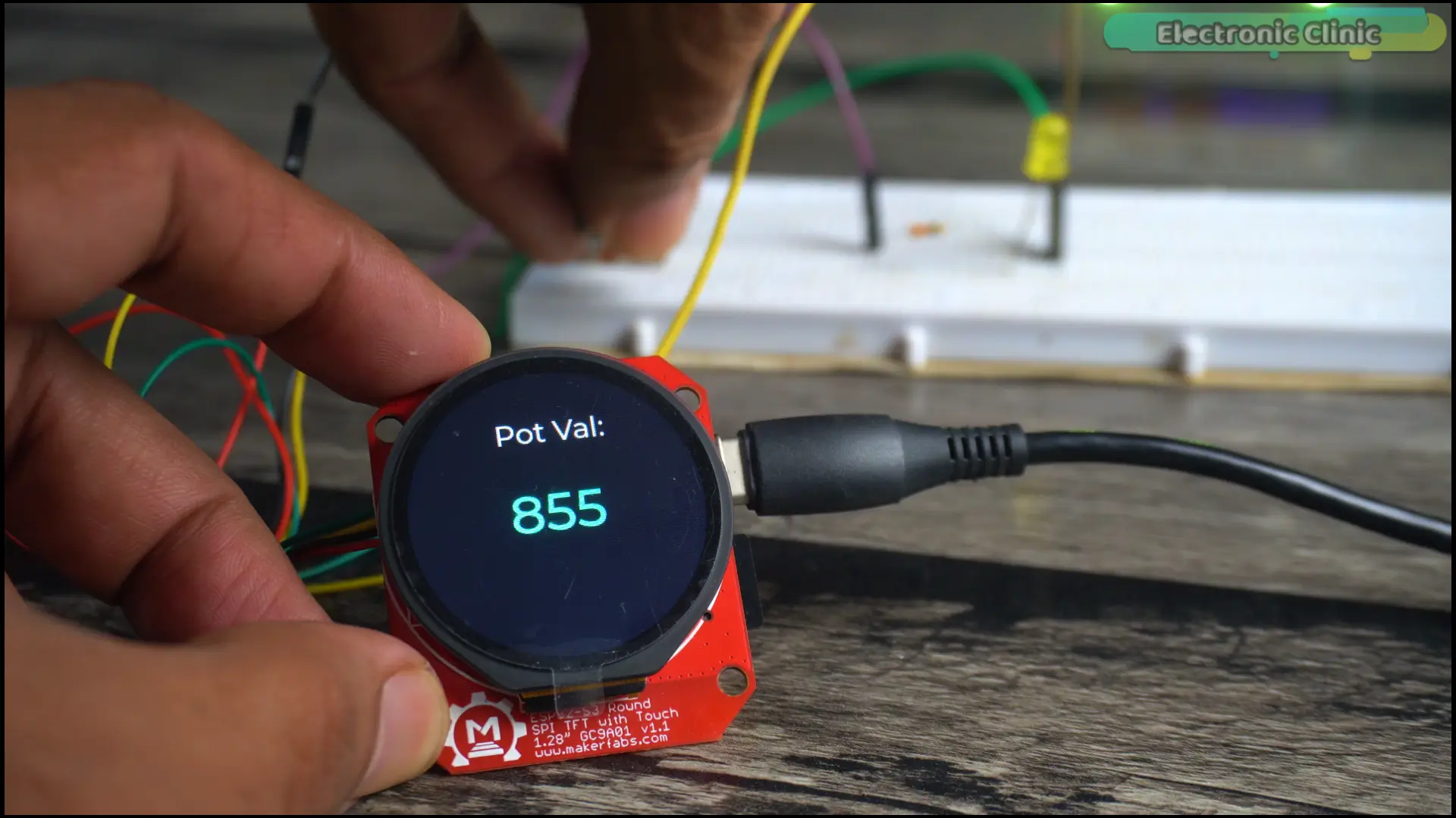 Visualizing clean and stable ADC readings with LVGL on ESP32-S3