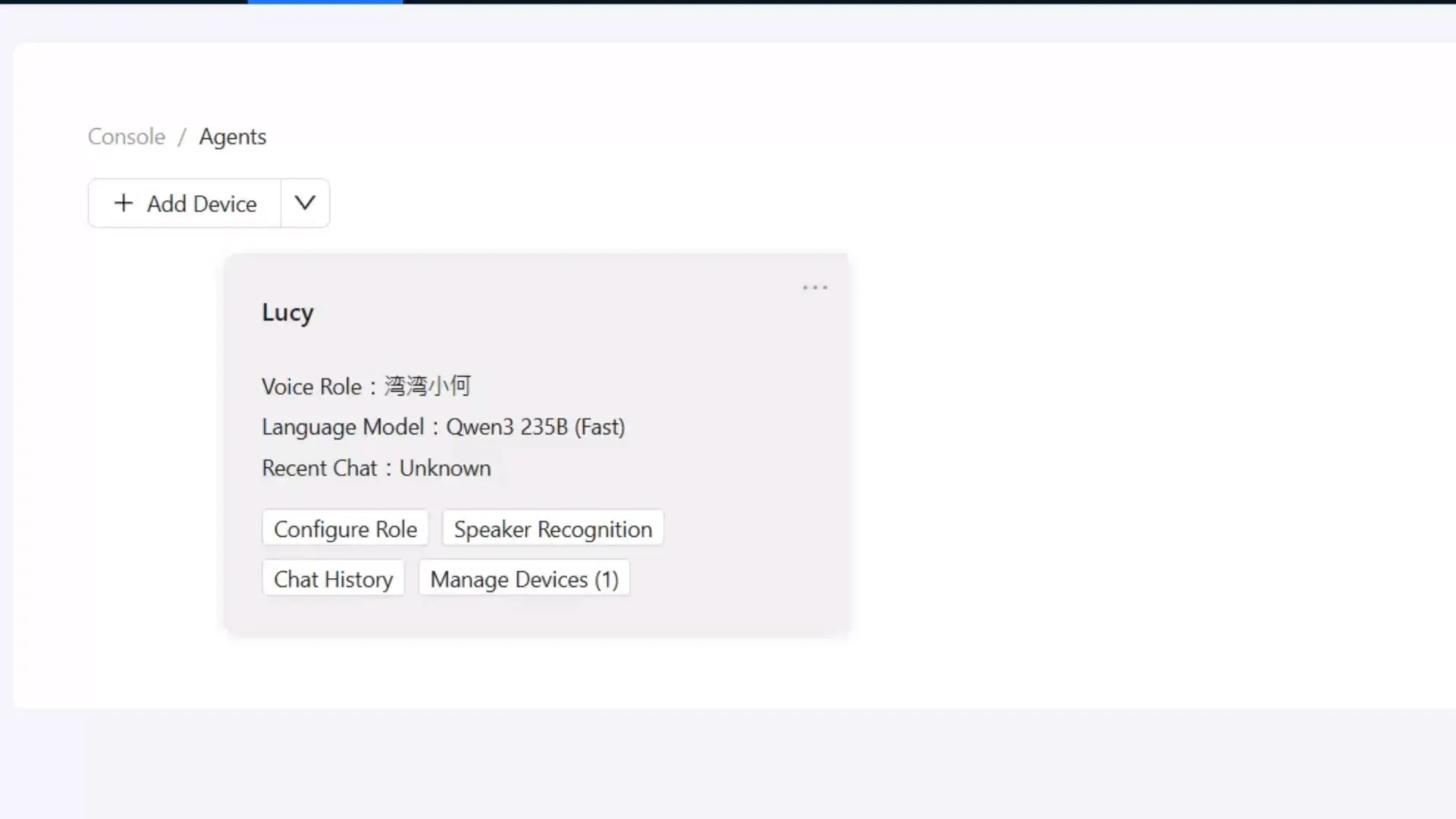 Configure Role settings in Xiaozhi AI for the AiPi-PalChat V1 AI voice module