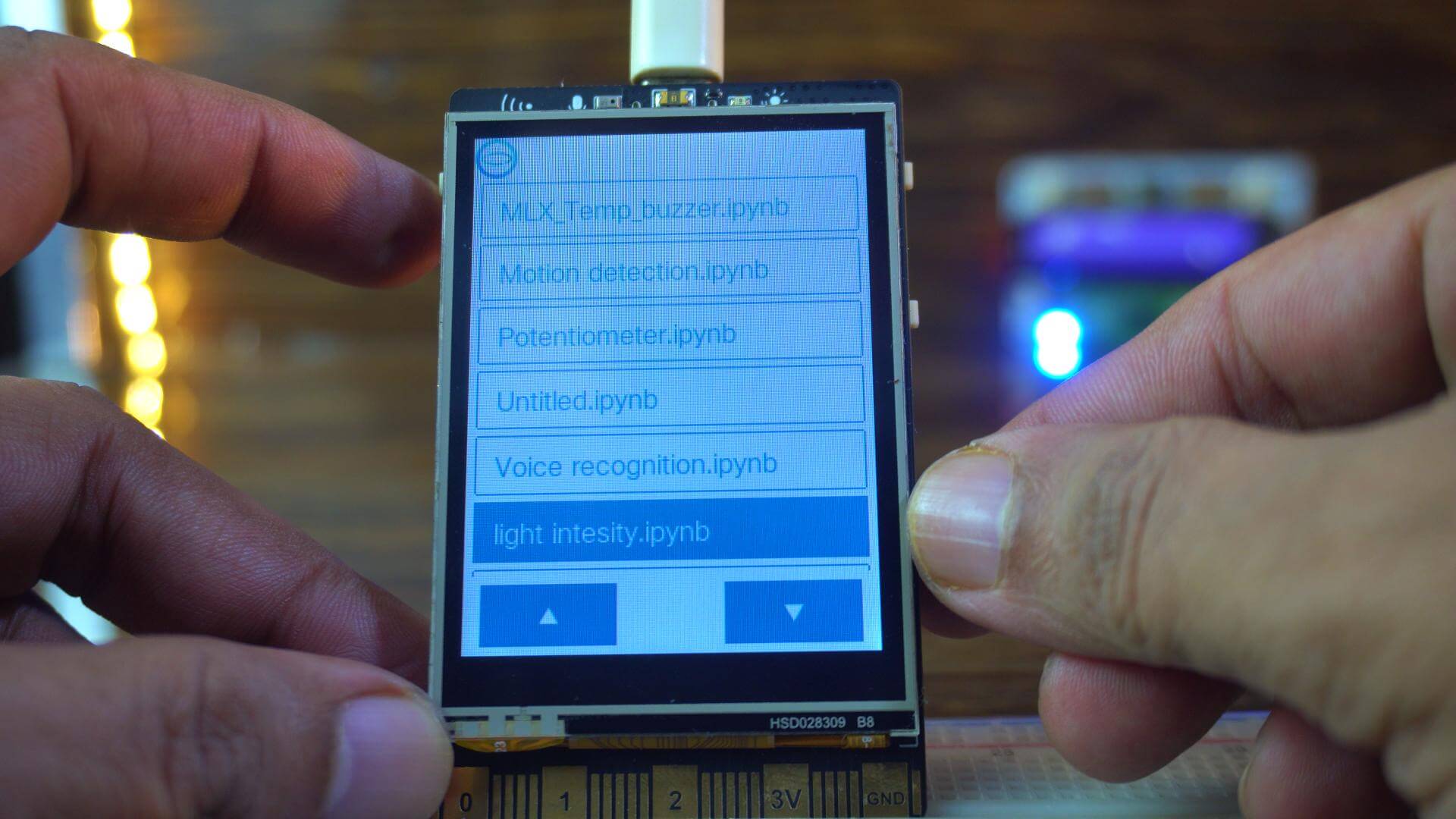 Running Python code directly on the UNIHIKER M10