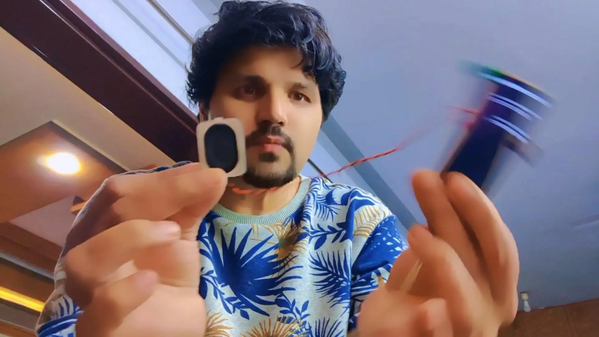 Shake gesture control for ESP32-S3 music player