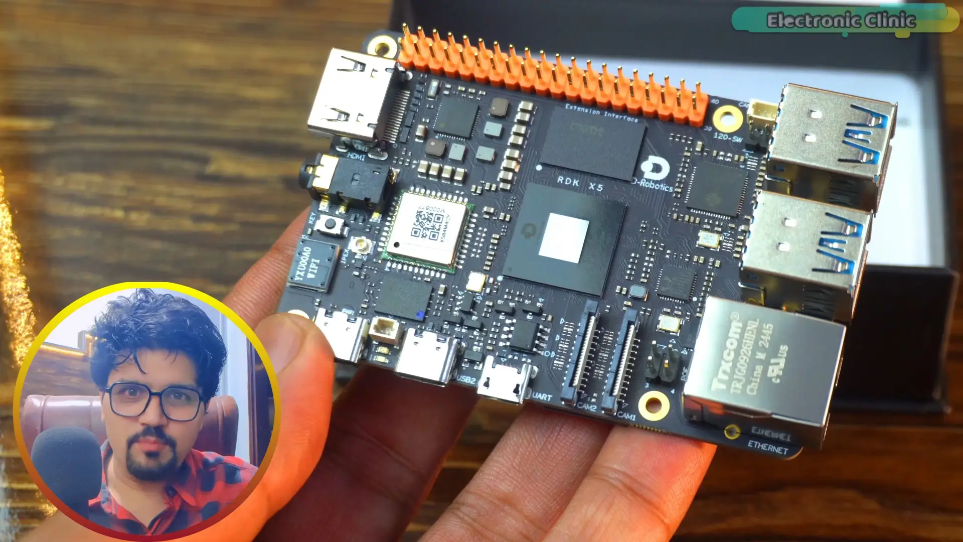 Small AI Computer Squats Counter – RDK X5 D-Robotics