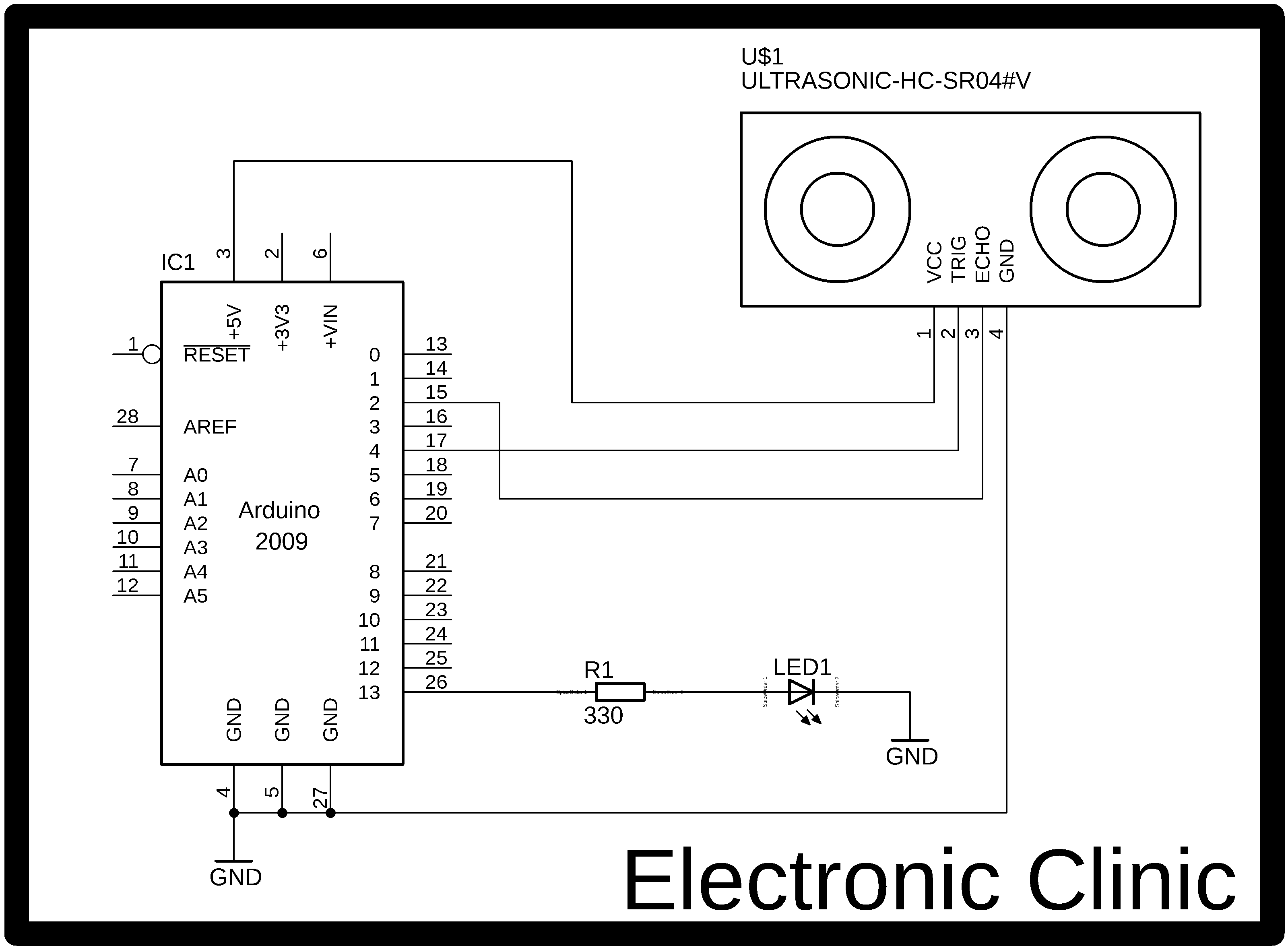 19 Ultrasonic sensor tinkercad with led in English  Distance measure   tinkercad circuits  code  YouTube